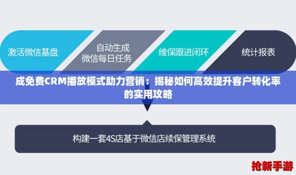 成免费CRM播放模式助力营销：揭秘如何高效提升客户转化率的实用攻略